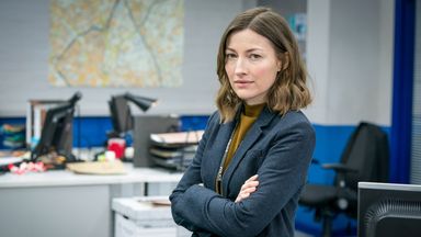 DCI Joanne Davidson (Kelly MacDonald) in series six of Line Of Duty. Pic: BBC/World Productions/Steffan Hill